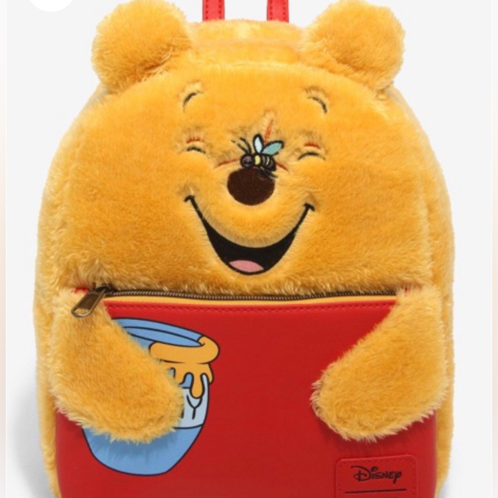 Loungefly soft Pooh mini backpack